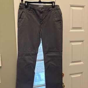 Orvis women's cotton twill grayish green, size 10